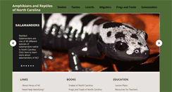 Desktop Screenshot of herpsofnc.org